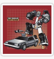 Back To The Future Transformers Sticker