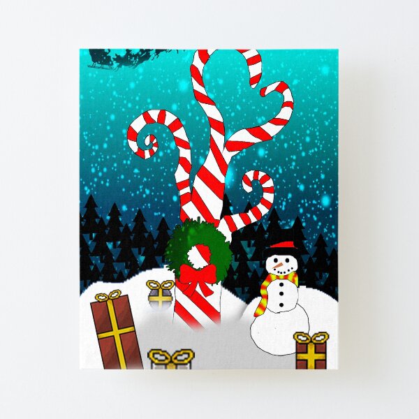 The Cheer Canvas Mounted Print
