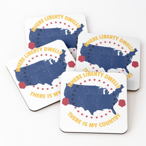 Item preview, Liberty Dwells Country - 4th of July USA designed and sold by ShirtzTonight.