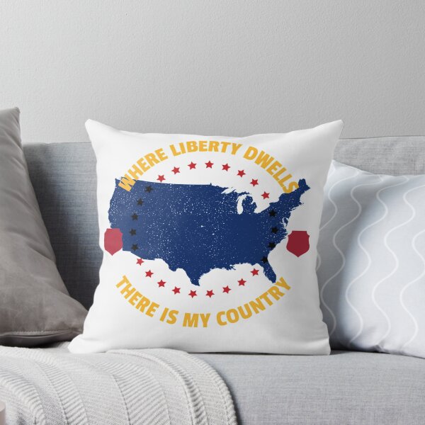 Item preview, Liberty Dwells Country - 4th of July USA designed and sold by ShirtzTonight.