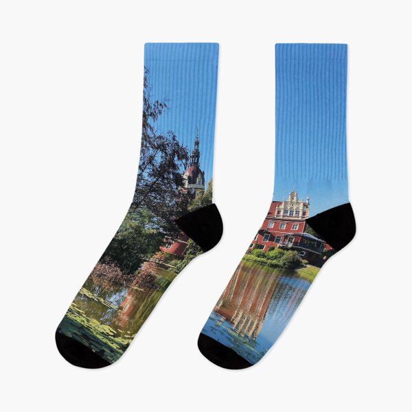 Item preview, Castle Reflection in a Pond  designed and sold by bbsboutique.