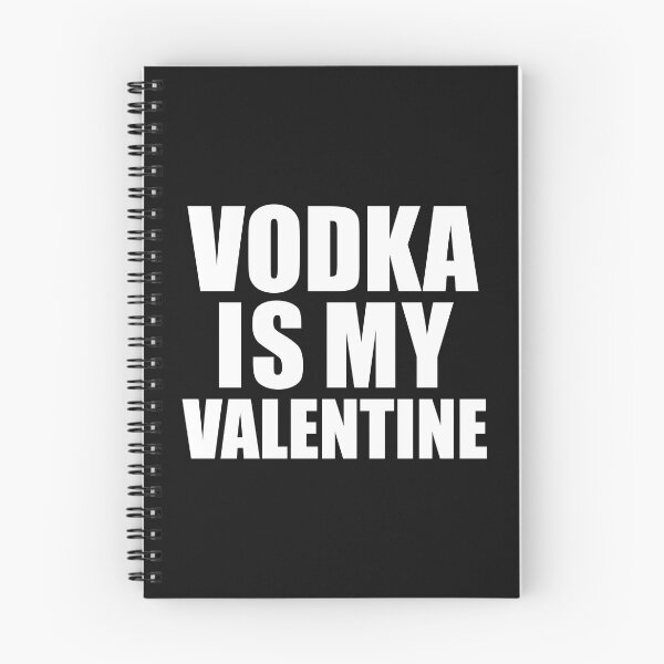 Item preview, Vodka is my Valentine T shirt Anti Valentine's Day Single designed and sold by losttribe.