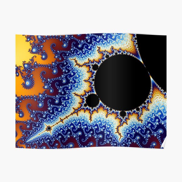 Satellite Antenna Mandelbrot Set Poster