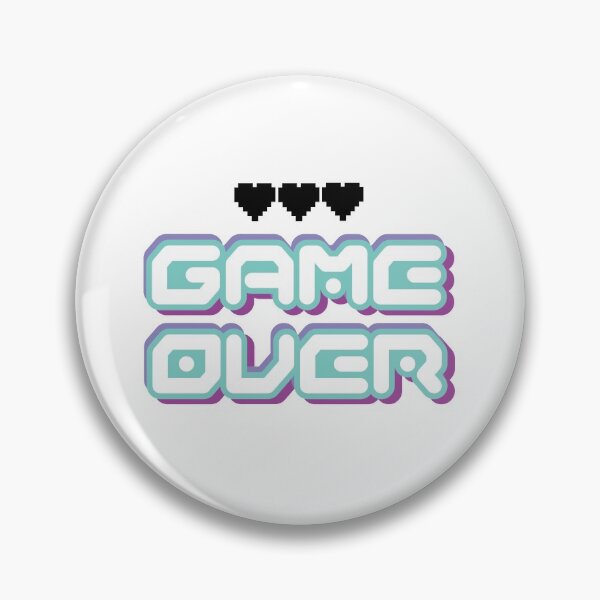 Item preview, GAME OVER designed and sold by Jovenism.