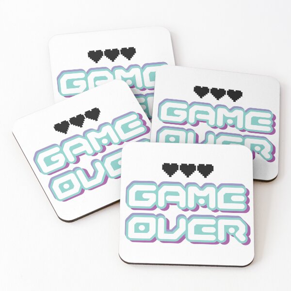 Item preview, GAME OVER designed and sold by Jovenism.