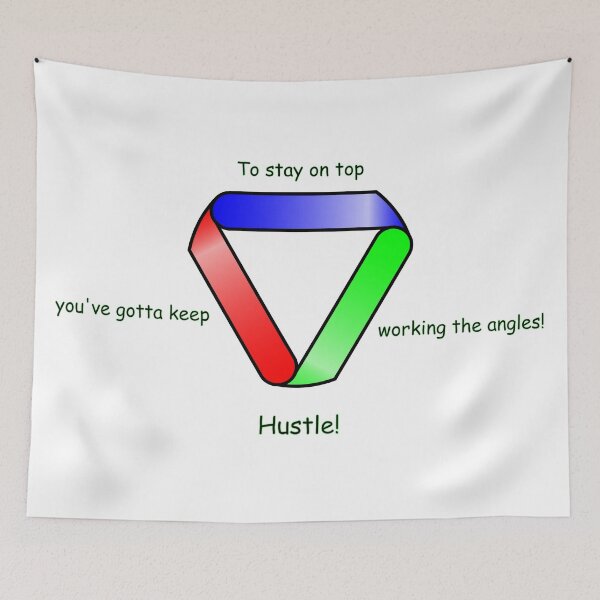 Item preview, Hustlers Triangle designed and sold by Nigel Designs.