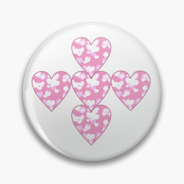 Item preview, Pink and White Hearts in Big Hearts designed and sold by KDStout.