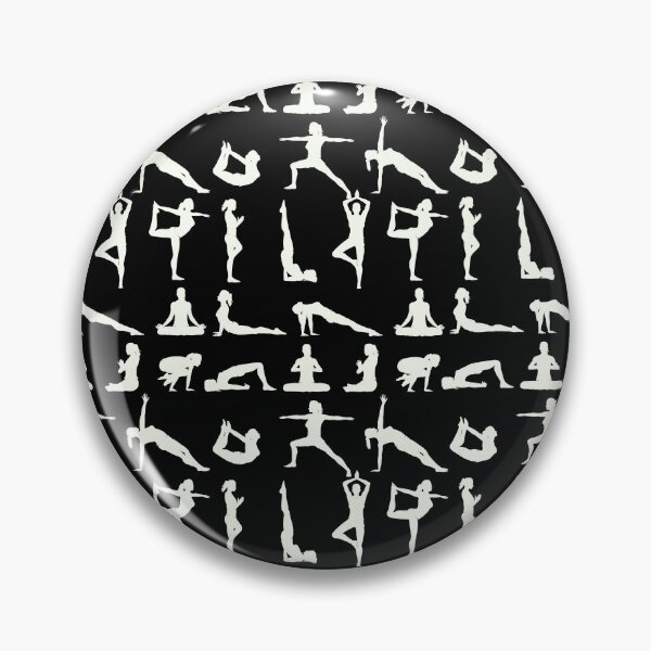 Item preview, Yoga pattern designed and sold by ValentinaHramov.