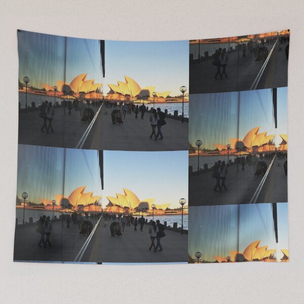 Item preview, Rocks Boardwalk & Two Opera Houses, Sydney 2013 designed and sold by muz2142.