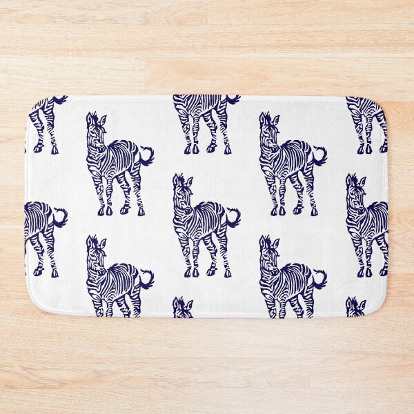 Item preview, Navy Zebra designed and sold by Kwiggill.