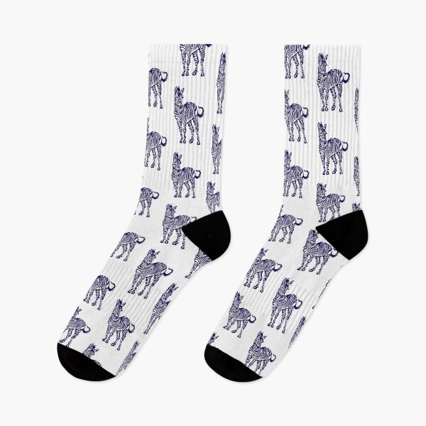 Item preview, Navy Zebra designed and sold by Kwiggill.