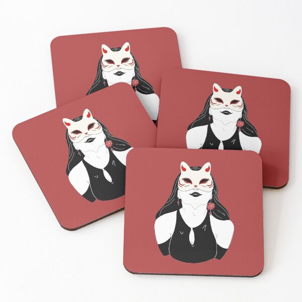 Item preview, Cat Mask Red designed and sold by Vivian Gomez.