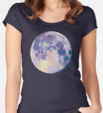 Moon Women's Fitted Scoop T-Shirt
