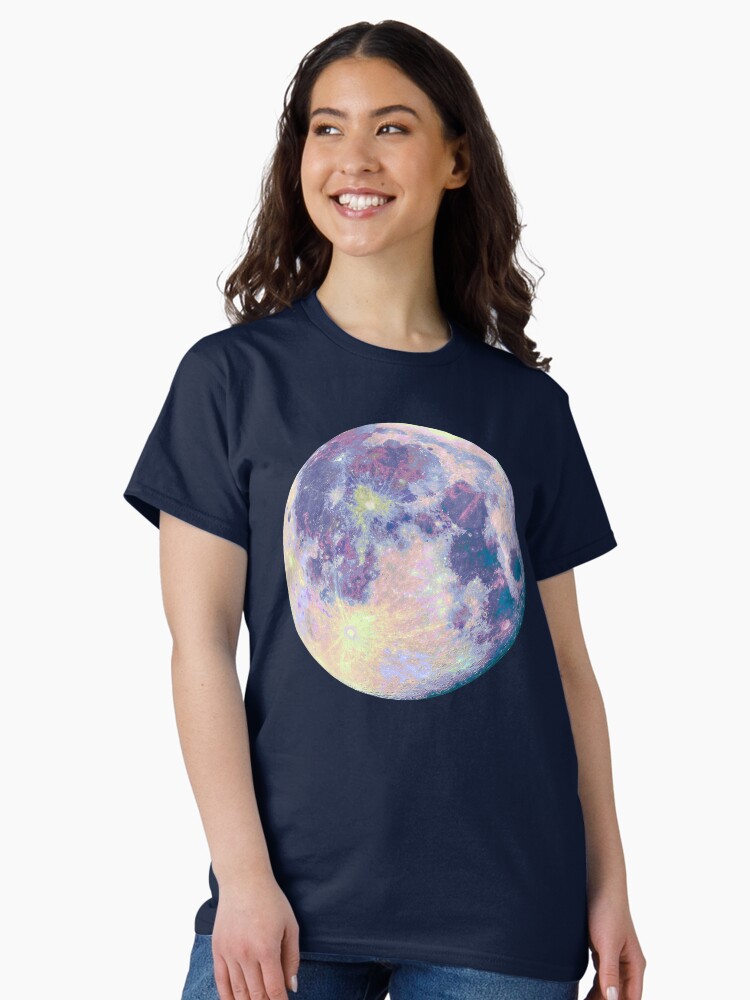 Thumbnail 1 of 7, Classic T-Shirt, Moon designed and sold by MartaOlgaKlara.