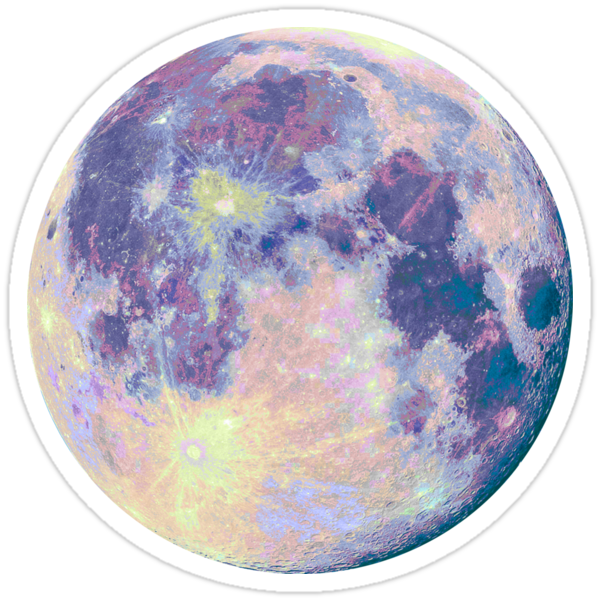 "Moon" Stickers by MartaOlgaKlara | Redbubble
