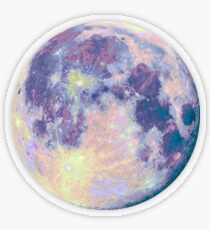 Pegatina transparente Luna