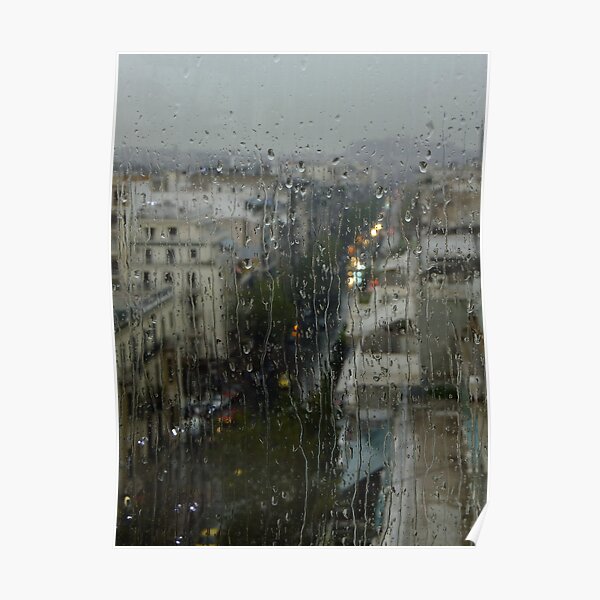 Rain Over Athens Poster