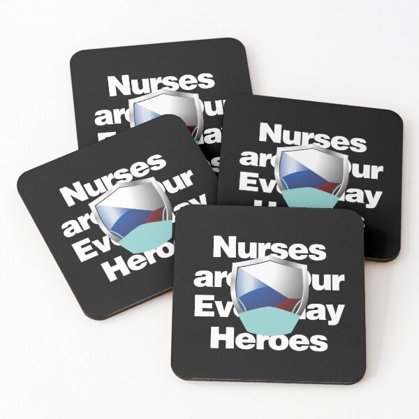 Item preview, Czechia Nurses are Everyday Heroes designed and sold by HelloFromAja.