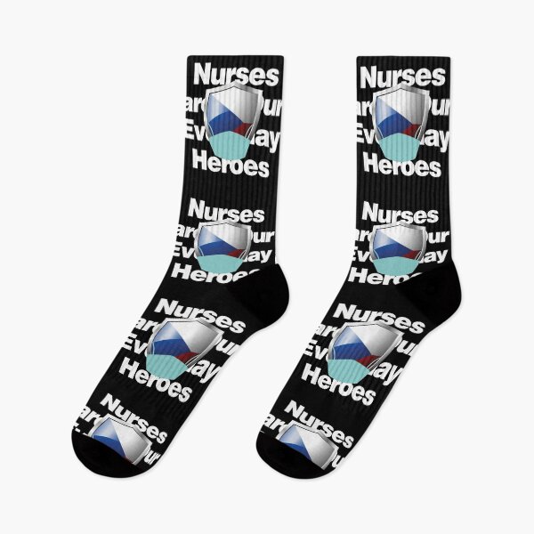 Item preview, Czechia Nurses are Everyday Heroes designed and sold by HelloFromAja.