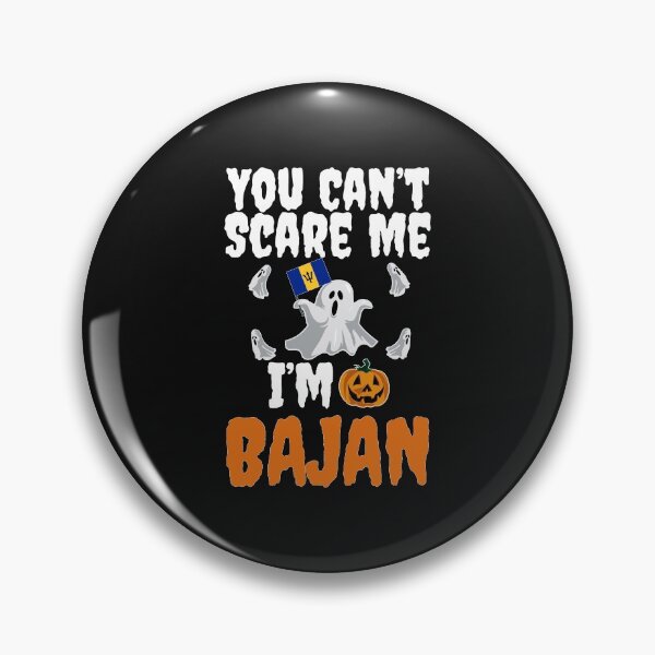 Item preview, Can't scare me I'm Bajan Halloween Barbados designed and sold by losttribe.
