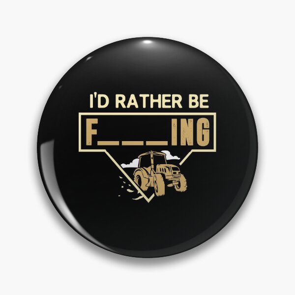 Item preview, Mens I'd Rather Be Farming Tractor Design For A Hobby Farmer graphic designed and sold by AYDreamers.