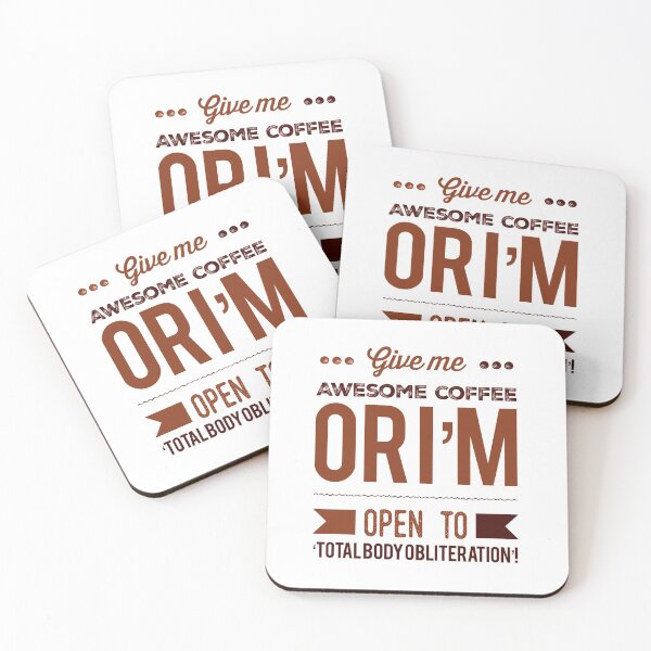 Item preview, Give Me Awesome Coffee Or I'm Open To 'Total Body Obliteration' designed and sold by OfferHeat.