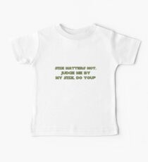 Size Matters Not Baby Tee