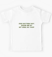 Size Matters Not Kids Tee