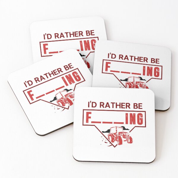 Item preview, Mens I'd Rather Be Farming Tractor Design For A Hobby Farmer graphic designed and sold by AYDreamers.