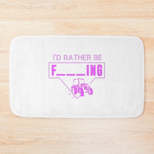 Item preview, Mens I'd Rather Be Farming Tractor Design For A Hobby Farmer print designed and sold by AYDreamers.