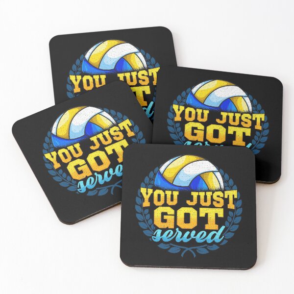 Item preview, You Just Got Served Volleyball Player Serve Pun designed and sold by perfectpresents.