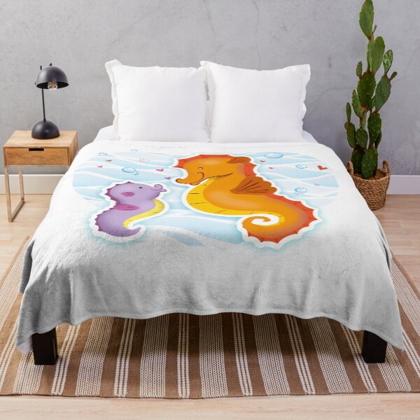 Item preview, Marine animal mascot Seahorse illustration. Ideal for veterinary, biology and zoology materials designed and sold by LucianoCosmo.