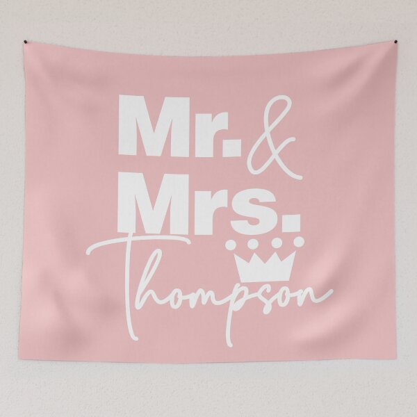Item preview, We are Mr and Mrs Thompson Lovely Family designed and sold by HelloFromAja.