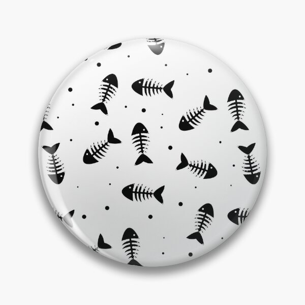 Item preview, Fish bones pattern designed and sold by ValentinaHramov.