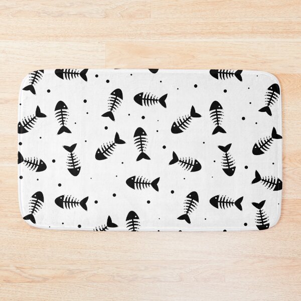 Item preview, Fish bones pattern designed and sold by ValentinaHramov.