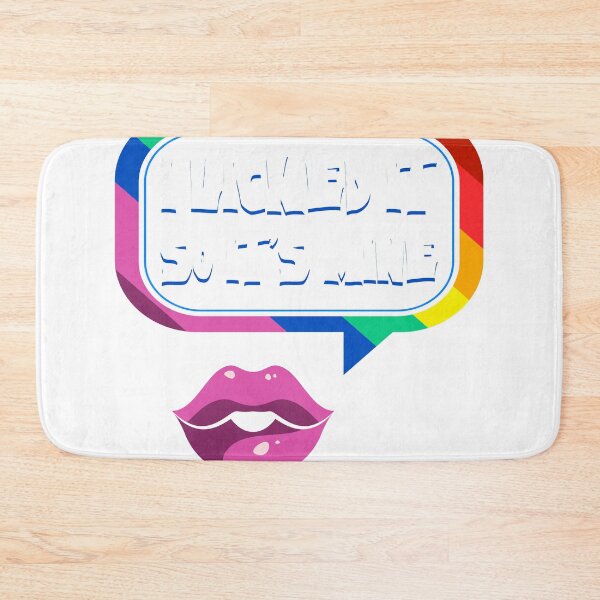 Item preview, Gay Pride LYGBY design - I Licked It So It Is Mine graphic designed and sold by Lisbob.