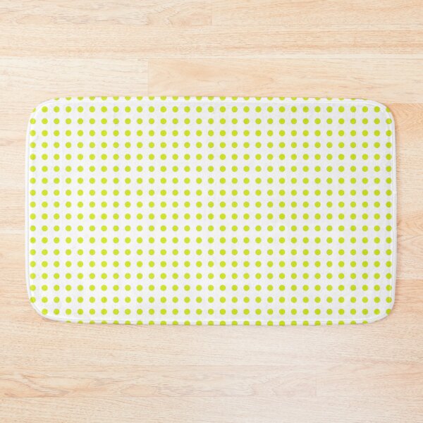 Item preview, Lime Punch Dots Regular Grid White Background designed and sold by Rohit Gujarati.