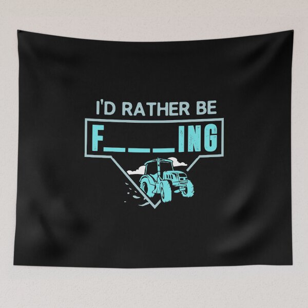 Item preview, Mens I'd Rather Be Farming Tractor Design For A Hobby Farmer design designed and sold by AYDreamers.