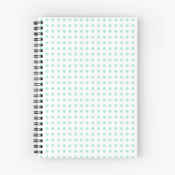 Item preview, Mint Dots Regular Grid White Background designed and sold by Rohit Gujarati.