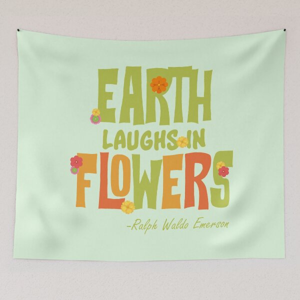 Item preview, Earth Laughs in Flowers  designed and sold by Thordur Sturluson.