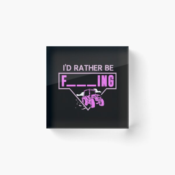 Item preview, Mens I'd Rather Be Farming Tractor Design For A Hobby Farmer graphic designed and sold by AYDreamers.