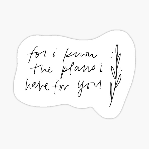 Item preview, Jeremiah 29:11 Design designed and sold by meglilliana.