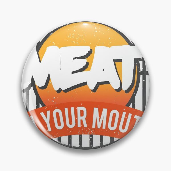 Item preview, Dirty Adult Gift design | Meat in Your Mouth | BBQ Joke gift print designed and sold by Lisbob.