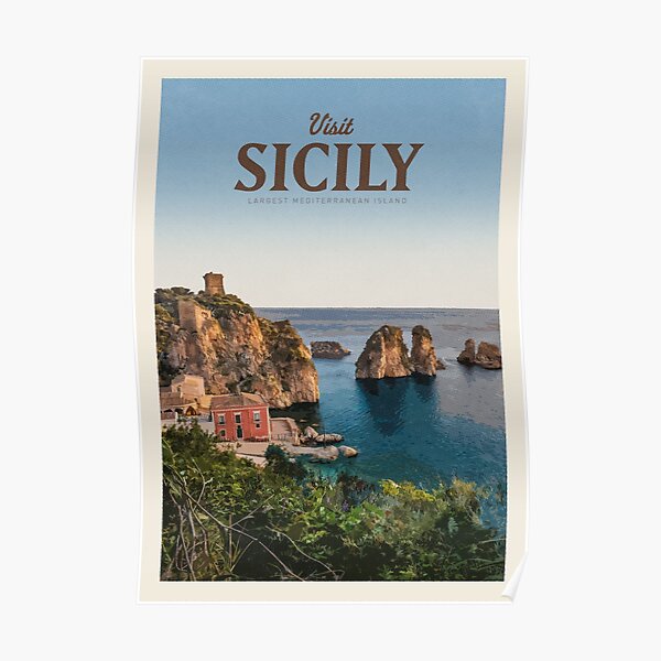 Visit Sicily Poster