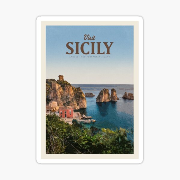 Item preview, Visit Sicily designed and sold by CallumGardiner.