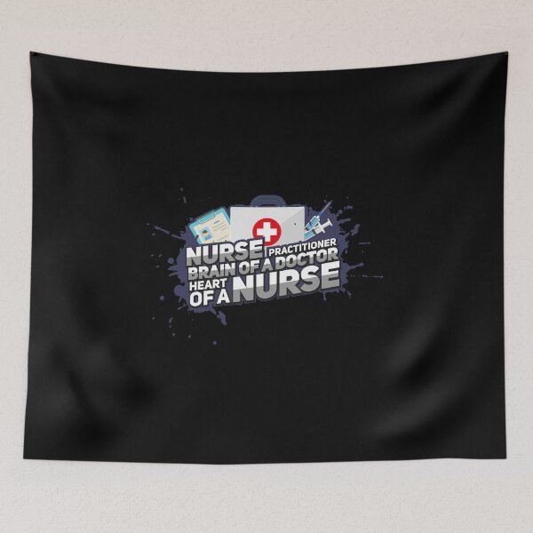 Item preview, Nurse Practioner Brain Of A Doctor Perfect For A FNP Gift design designed and sold by AYDreamers.