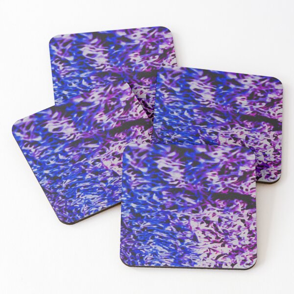 Item preview, Blue Purple Loofah Sponge Pattern designed and sold by wildjellybeans.