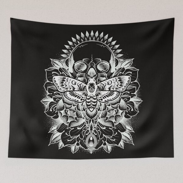 Item preview, Deathshead moth symmetry  designed and sold by Morag Brown.