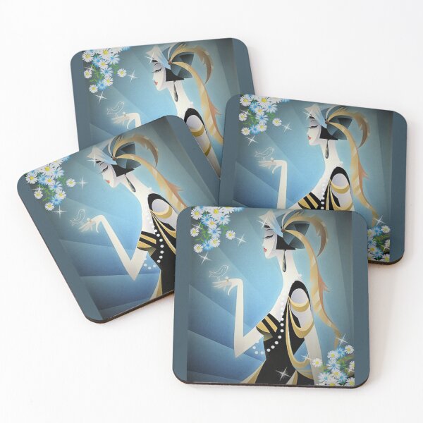 Item preview, art deco 1929 print lady digital art  flowers dancer fahion print mysticladyart  designed and sold by mystic lady vintage art and fashion designs.