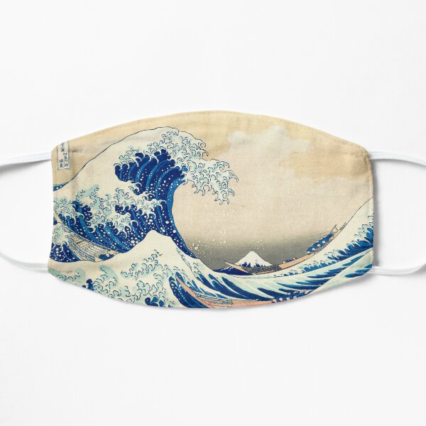 The Great Wave Off Kanagawa Flat Mask